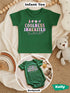 Coolness Inherited Baby Shirt – Personalized Infant Tee with Name & Birthdate – Cute Gift for Newborn, Baby Shower or First Outfit